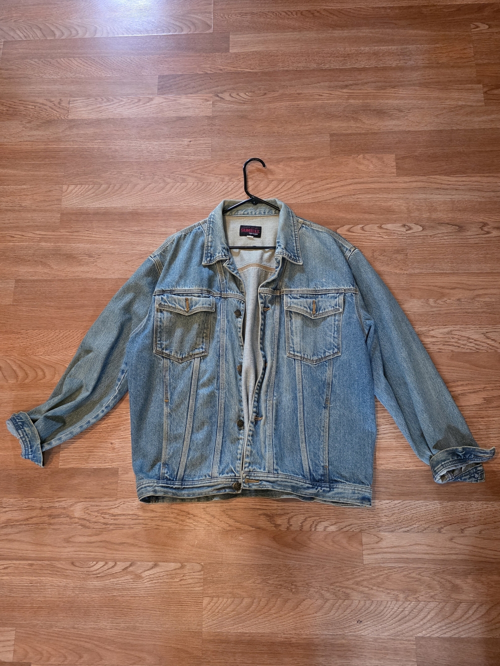 Vintage Sunbelt Light Blue Denim Jacket Overshirt